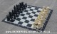 Красивые шахматы с полем ПВХ
