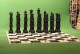 Виниловое поле 3х3м с шахматами КШ-48