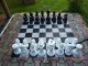 Шахматы КШ-16 на сборном пластмассовом поле